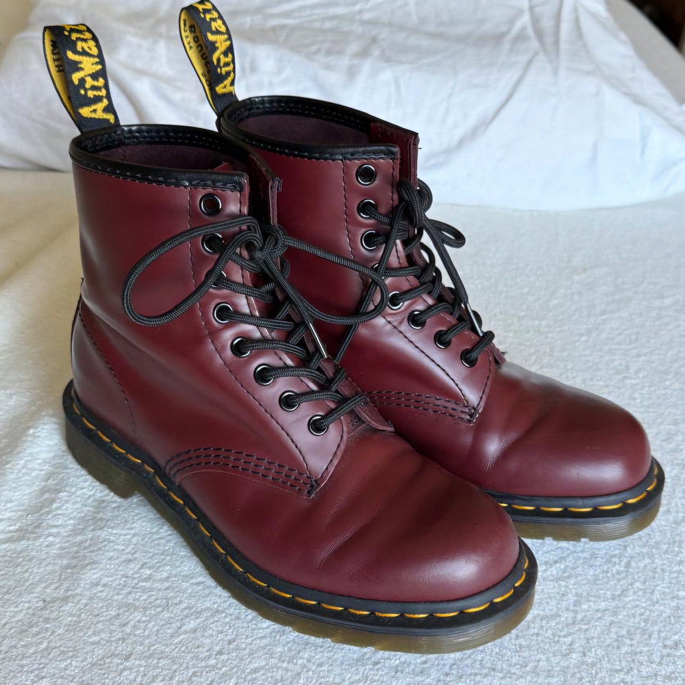 Dr. Martens Cherry Red Boots 1460